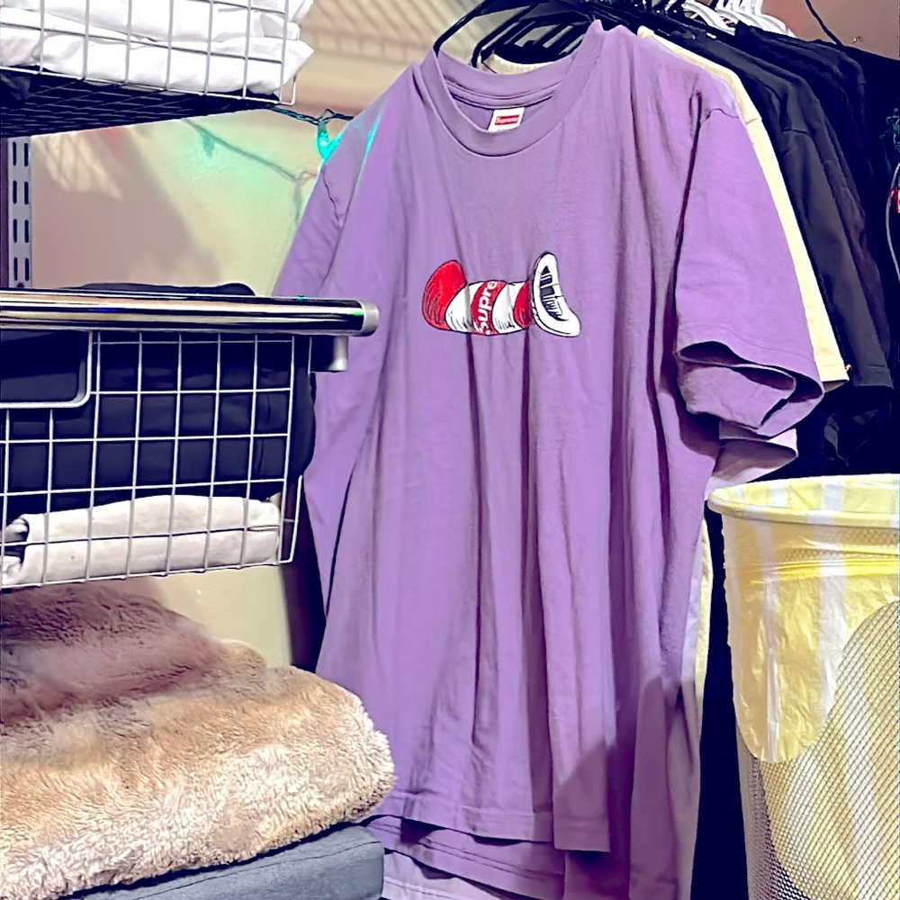 Rep Supreme Cat in The Hat Tee